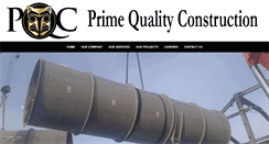 Desktop Screenshot of primequalityconstruction.com